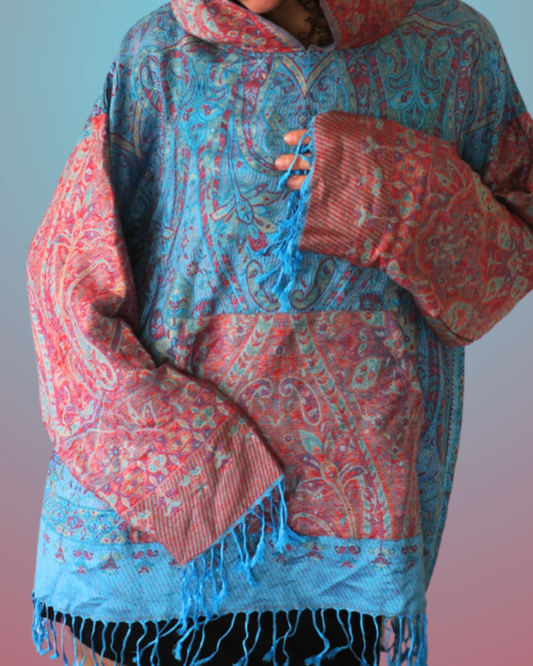 Bass Drop Full Sized Pashmina Hoodie