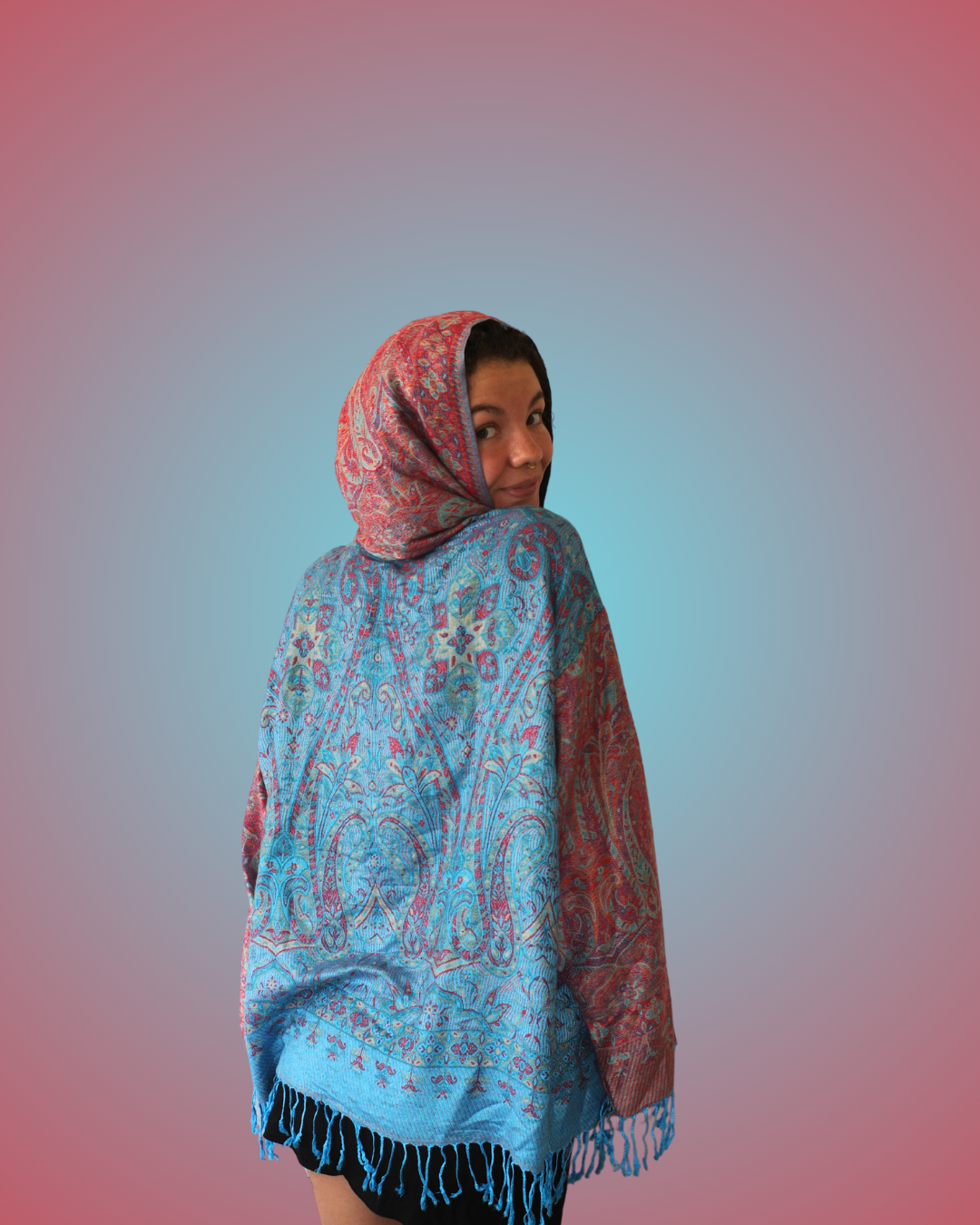 Bass Drop Full Sized Pashmina Hoodie