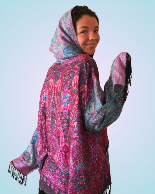 Mystic Full Sized Pashmina Hoodie