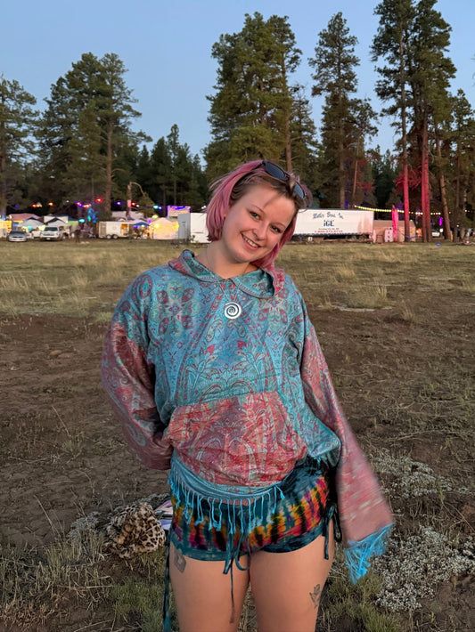 Bass Drop Full Sized Pashmina Hoodie